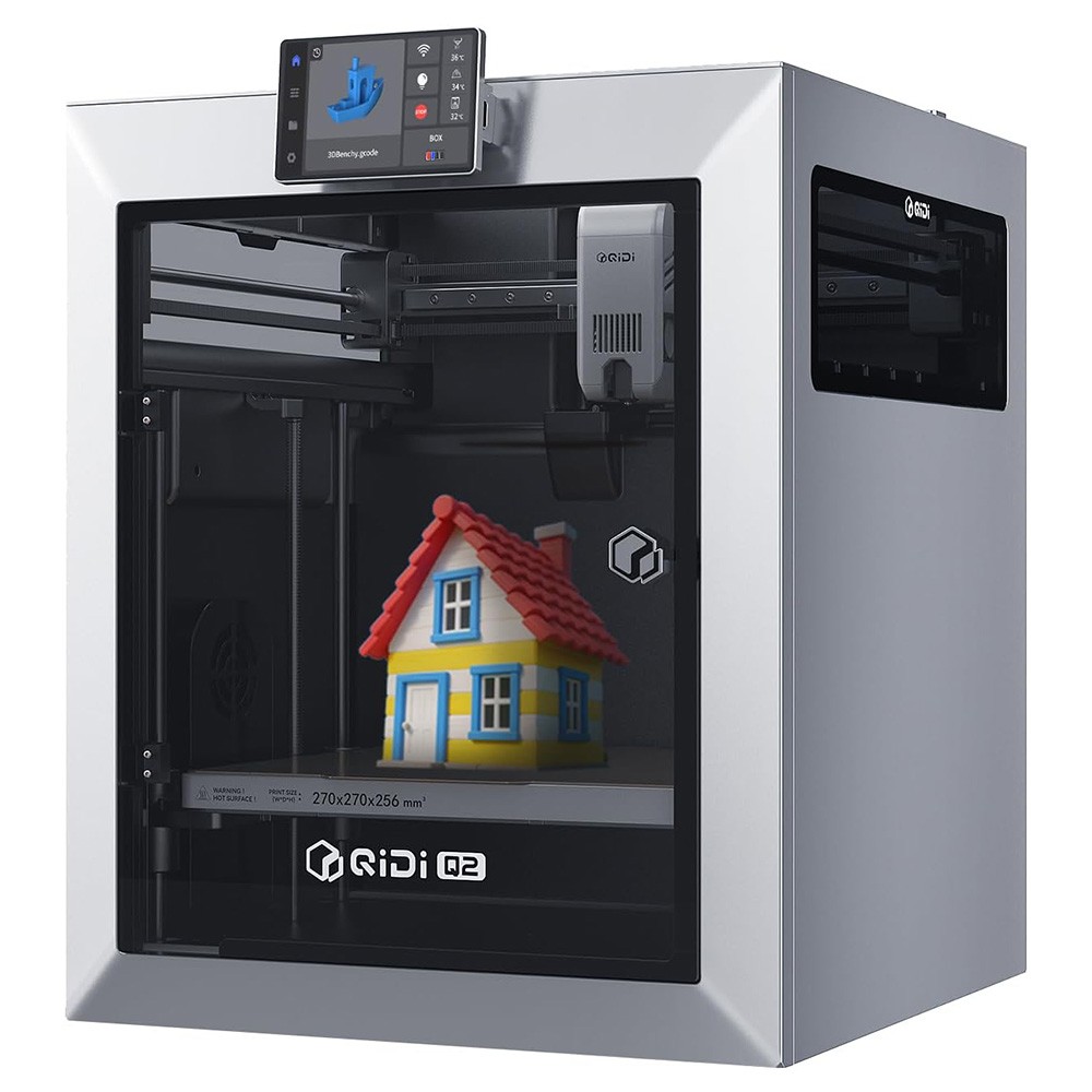 QIDI TECH Q2 3D Printer — High Precision, Large Build, Dual Extruder & AI Camera